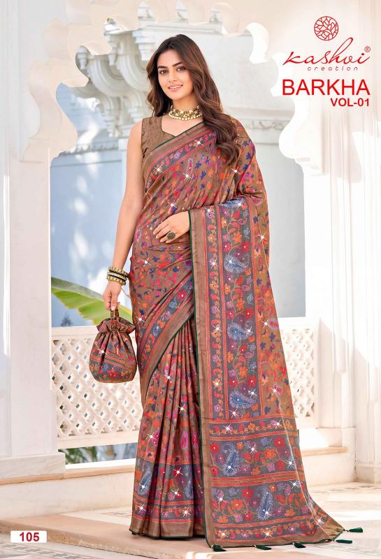 Kashvi barkha vol 1 wholesale sarees online